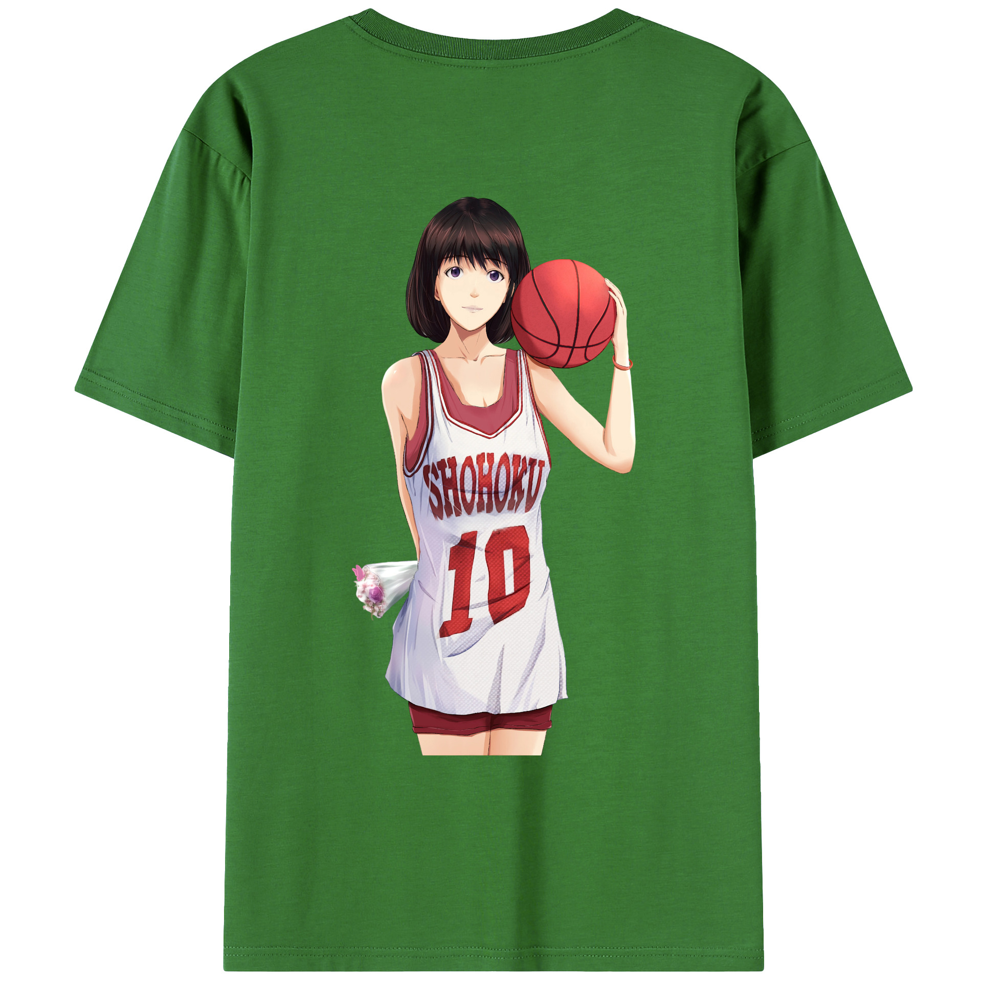 （画像用） SLAM DUNK／スラムダンク レディース半袖Tシャツ(バックプリント)
